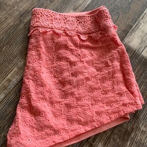 Francesca’s lace shorts